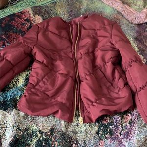 Burgundy Jacket